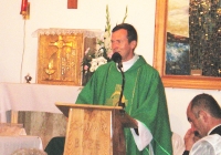 Pożegnianie księdza Grzegorza